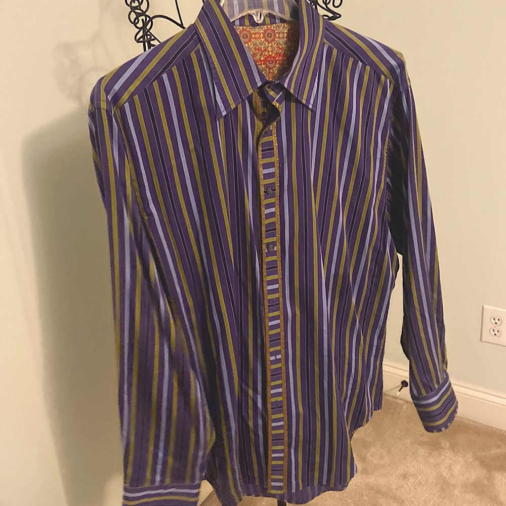 Robert Graham Dress Shirt 2XL!